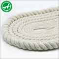 Corde torsadée de corde de coton de 3 brins pour la corde de jouet de chien